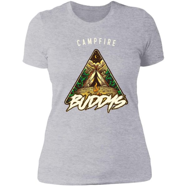 campfire buddys lady t-shirt