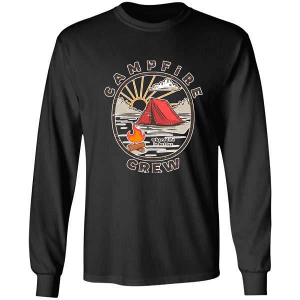 campfire crew tent camping outdoor long sleeve