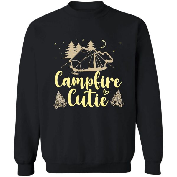 campfire cutie bright sweatshirt