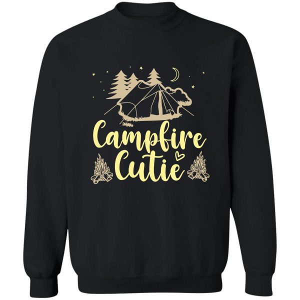 campfire cutie (for dark colors) sweatshirt