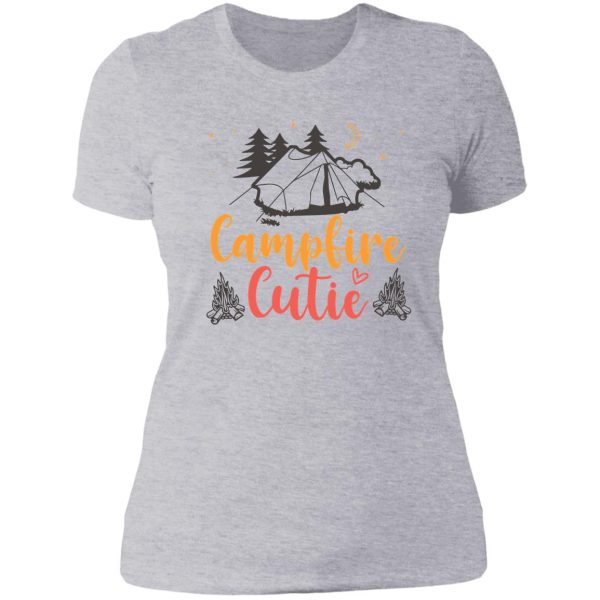 campfire cutie lady t-shirt