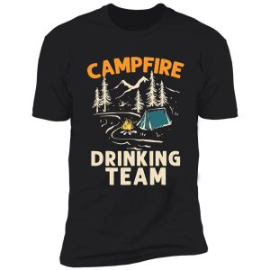 campfire drinking team camper campfire shirt