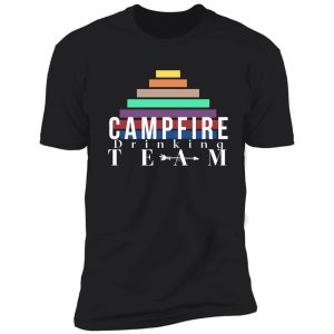 campfire drinking team : funny engraved camping tumbler shirt