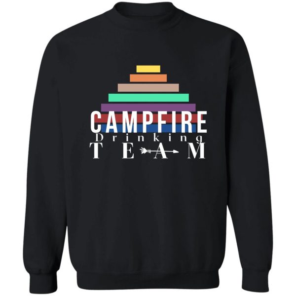 campfire drinking team funny engraved camping tumbler sweatshirt