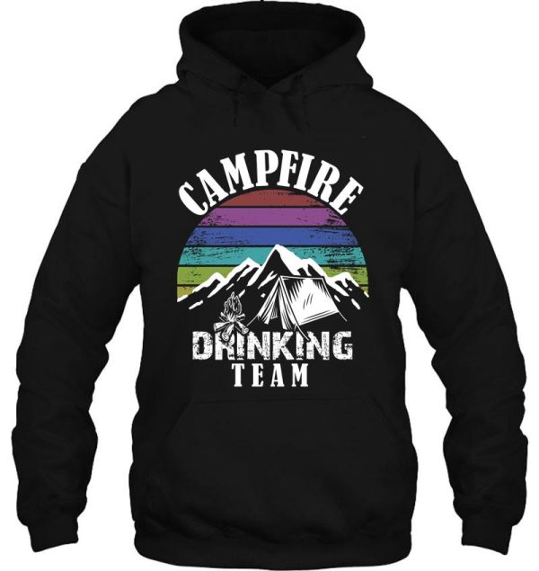campfire drinking team hoodie