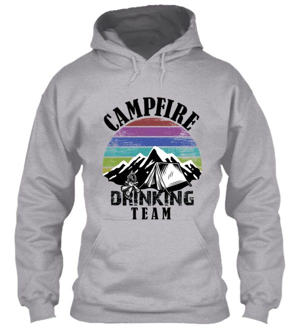 campfire drinking team hoodie