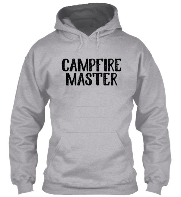 campfire master art camping travel hoodie