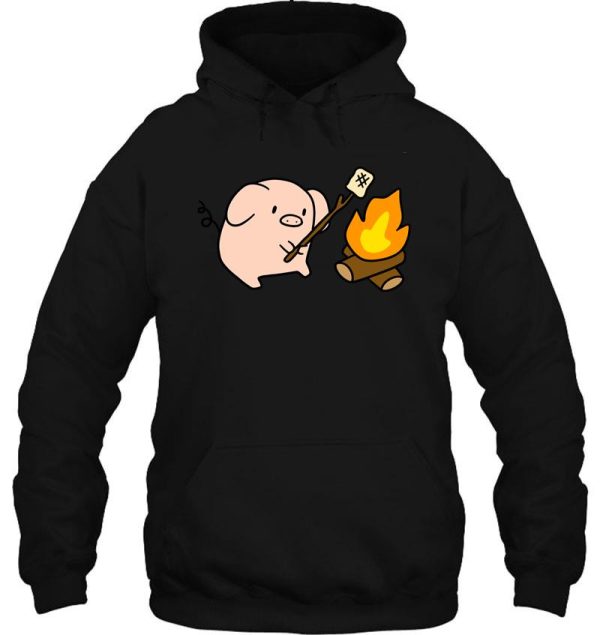 campfire pig hoodie