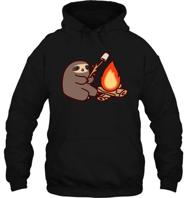 campfire sloth hoodie