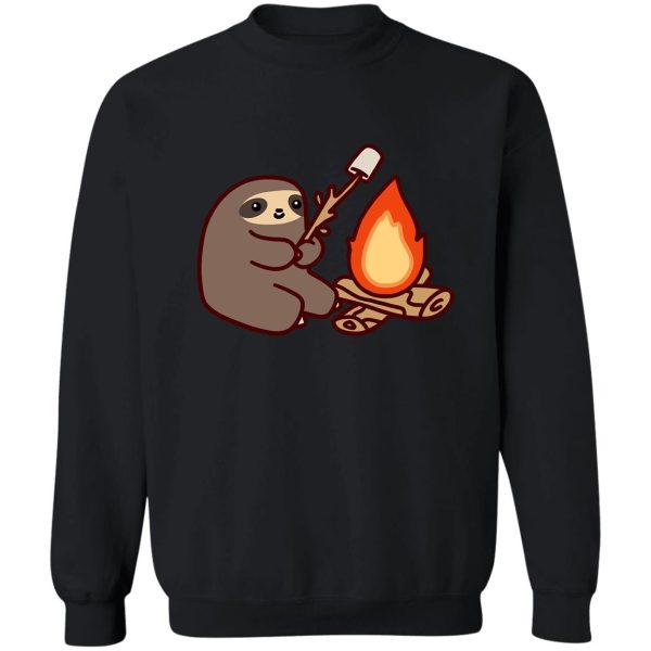 campfire sloth sweatshirt