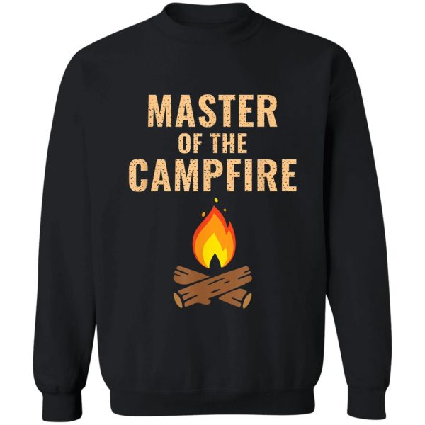 campfire tshirt master of the campfire camp camping shirt t-shirt sweatshirt