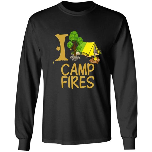 campfire with friends quotes long sleeve