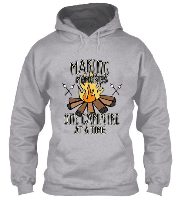camping and campfire memories hoodie