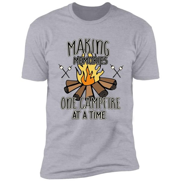 camping and campfire memories shirt