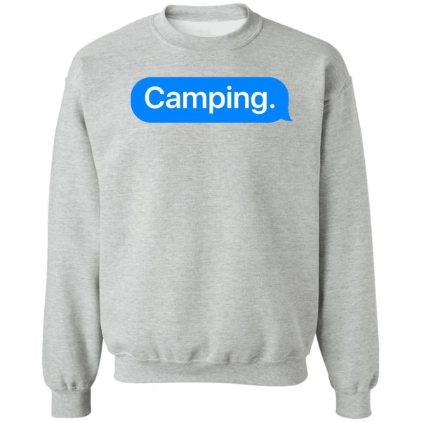 camping art camping travel sweatshirt
