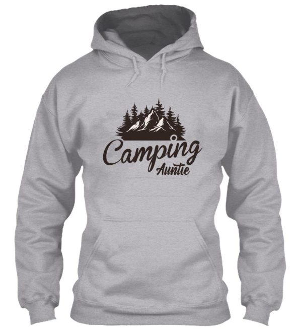 camping auntie camper family matching camp trip hoodie