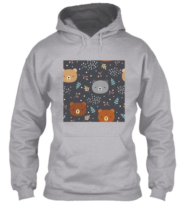 camping bear hoodie