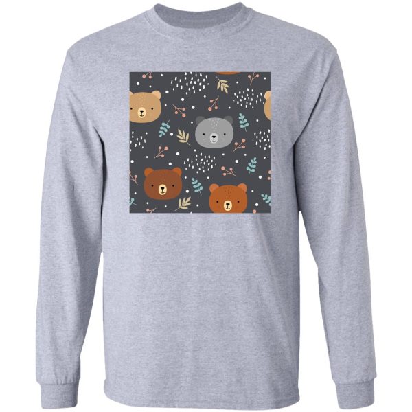 camping bear long sleeve