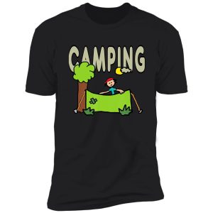 camping camper camp campfire adventure outdoor camper funny mountain shirt