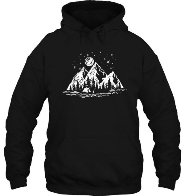 camping camper campfire adventure outdoor camper funny mountain hoodie