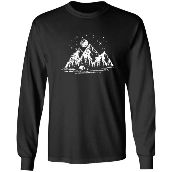 camping camper campfire adventure outdoor camper funny mountain long sleeve