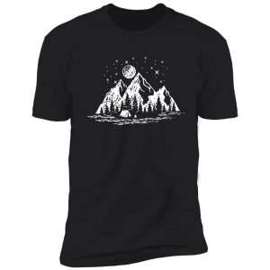 camping camper campfire adventure outdoor camper funny mountain shirt