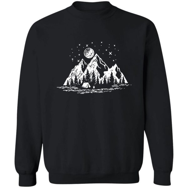 camping camper campfire adventure outdoor camper funny mountain sweatshirt