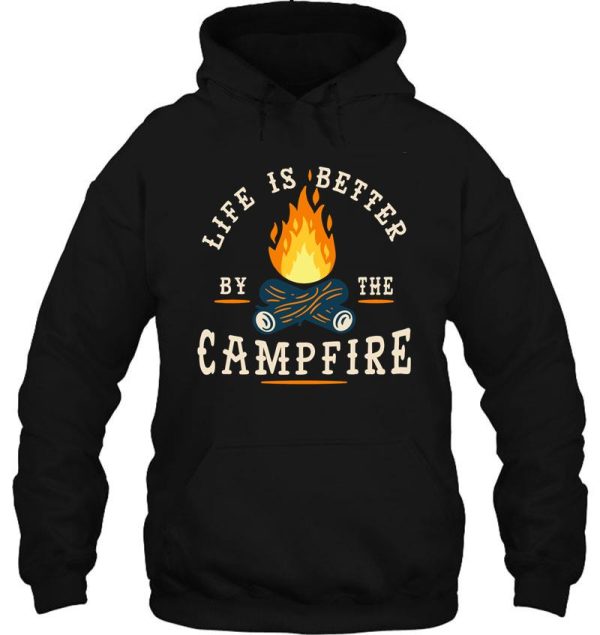  camping camper campfire camp hoodie