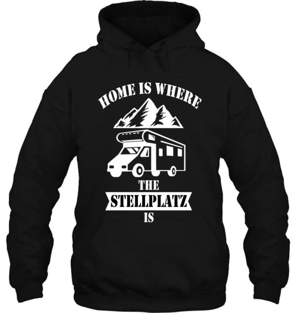 camping camper motorhome caravan gift hoodie