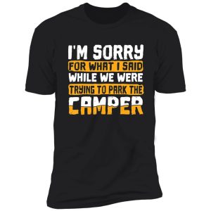 camping camper rv campfire adventure outdoor camper funny mountain shirt