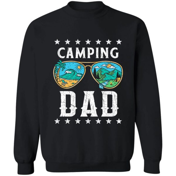 camping dad sweatshirt