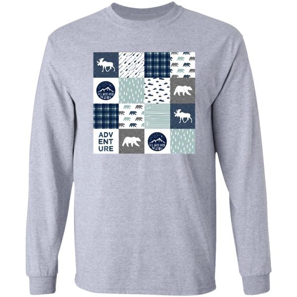 camping deer long sleeve