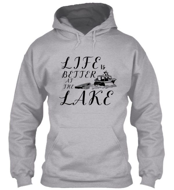 camping funny camping lake hoodie