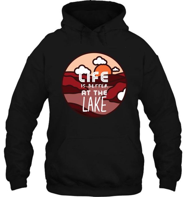 camping funny camping lake humor hoodie