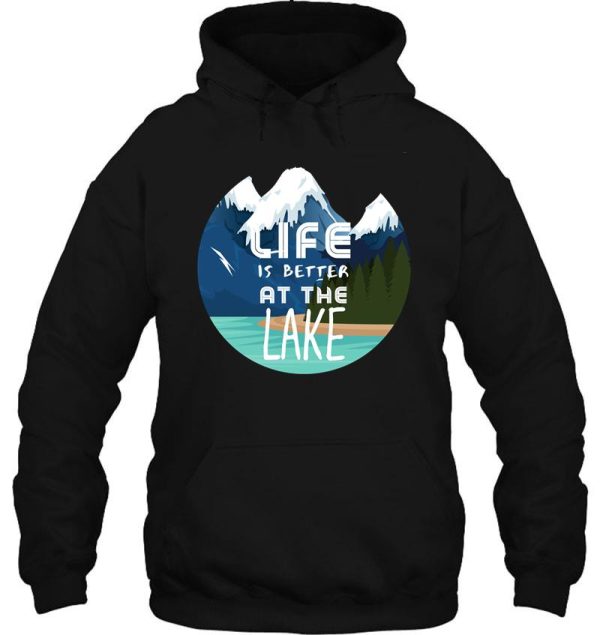 camping funny camping lake humor hoodie