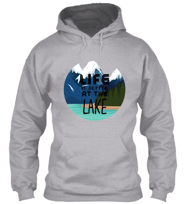 camping funny camping lake humor hoodie