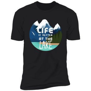 camping funny camping lake humor shirt