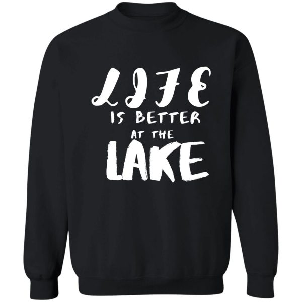 camping funny camping lake humor sweatshirt