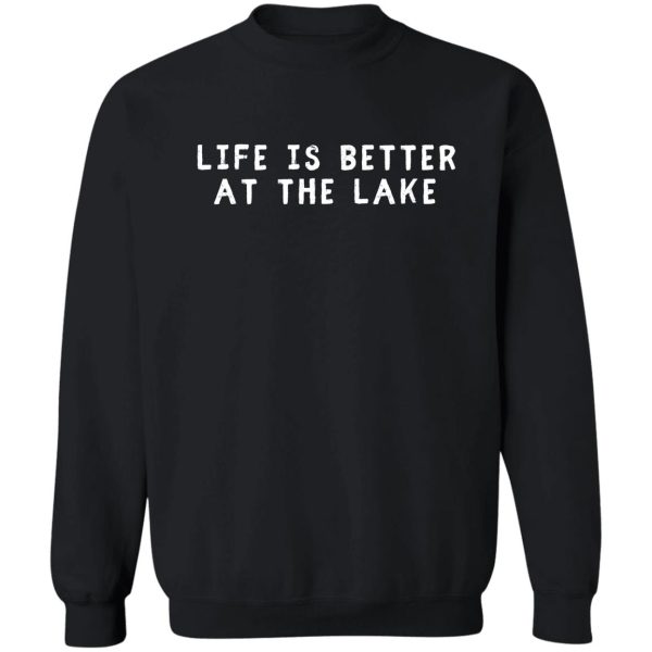 camping funny camping lake humor sweatshirt