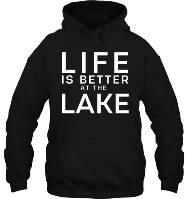 camping funny camping lake joke hoodie