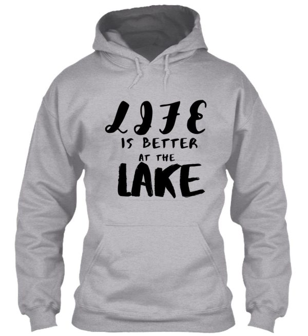 camping funny camping lake joke hoodie