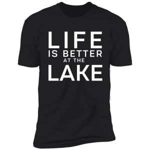 camping funny camping lake joke shirt