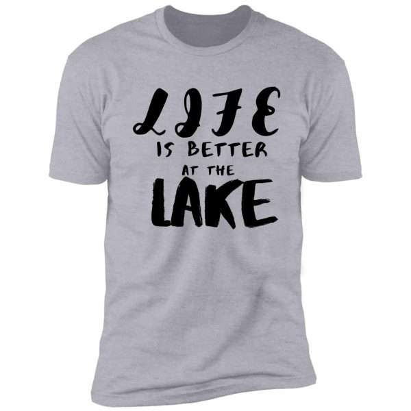 camping funny camping lake joke shirt