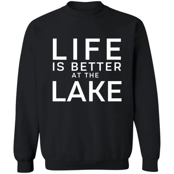 camping funny camping lake joke sweatshirt