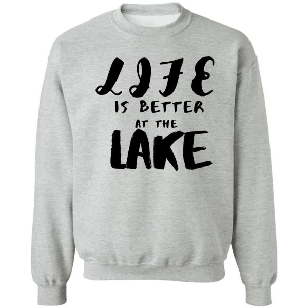 camping funny camping lake joke sweatshirt