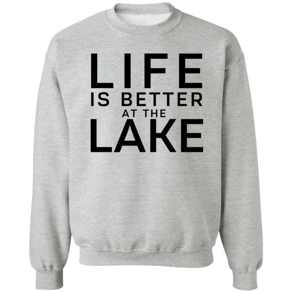 camping funny camping lake joke sweatshirt