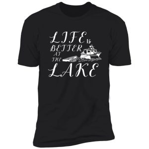 camping funny camping lake shirt