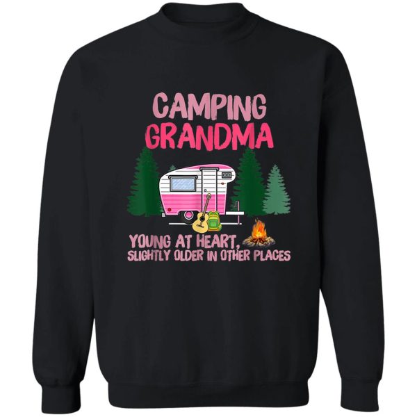 camping grandma camping for mimi gigi sweatshirt