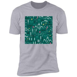 camping green shirt