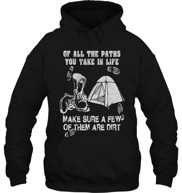 camping - hiking - whiskey hoodie